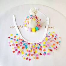 Pet Birthday Hat, Scarf & Bib, Cat & Dog Headband, Birthday Decorations, Cute Photo Props