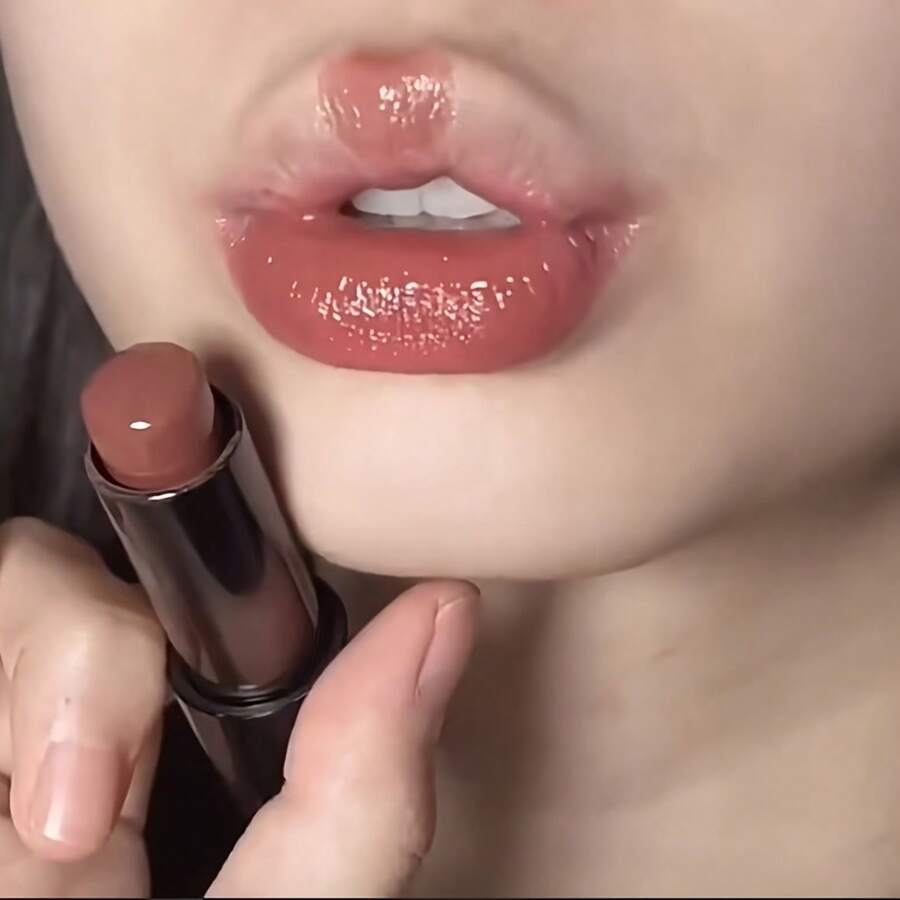 HERORANGE~ 低饱和度润色唇膏，保湿、滋润、提亮，自然持久亮泽唇膏 - 01# - 查看 1