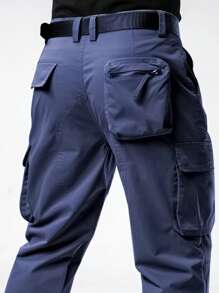 LEDUNTINO [Wiosna/Lato] Męskie spodnie na co dzień na zewnątrz, zapinane na suwak, Sport, Piesze wycieczki, Jednolity kolor, Prezent dla męża/chłopaka, Męskie spodnie na wiosnę i jesień, Wielokieszeniowe, Kemping, Spodnie wspinaczkowe