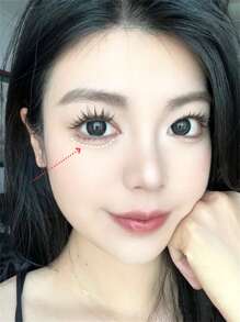 60 Clusters/Set Cartoon Style Small Flame Segmental Lower False Eyelashes