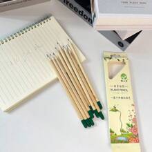 8 cái/16 cái Bút chì hạt giống sáng tạo Bút hạt giống nảy mầm Chậu cây con Bút chì hạt giống có thể trồng trở lại trường học - Nhiều màu - Xem 5