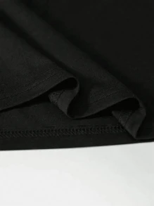 Oversize Taco Bell Oversize Women T-Shirt Cinco De Mayo Fiesta I Love Tacos Retro Mexican Food Vintage Big Size Women's Tee For Women - 黑色 - 查看 4