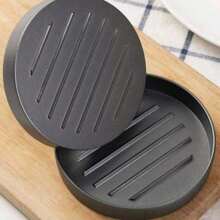 1 台汉堡肉饼压制机和 100 张汉堡肉饼纸、不粘肉压制套装和肉饼分离纸、厨房工具、厨房配件，适用于庆祝活动、派对、家庭聚会、自制汉堡 - 彩色 - 查看 5