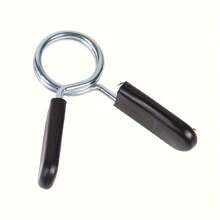 2pcs Barbell Spring Collar Clips, Suitable For Gym Home Fitness, Weightlifting - Multicolor - View 4
