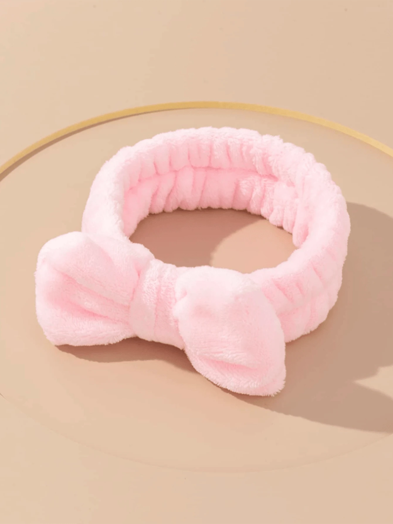 1/3/4 件 Spa 头带和腕带套装，可重复使用的化妆和护肤配件，适用于洗面奶、面膜、化妆品、瑜伽和皮肤护理 - 适合女性和女孩 - 时尚节日礼物家居浴室装饰夏季 - 彩色 - 查看 1