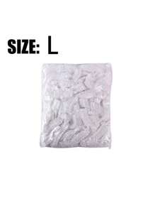 50pcs/Set Pet Tray Disposable PE Films Rabbit Litter Mat Cage Tray Cover Cage Chassis Film Cover Toilet Large Changing Pad