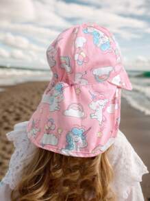 1 Piece Unisex Kid's Summer Bucket Hat, Korean Style Simple Multi-Color Versatile Sun Protection Hat For Boys And Girls - 1PC - View 13