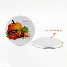 Imanes personalizados redondos de 58 mm para refrigerador con tu foto/logo/texto, decoración magnética personalizada para regalos de boda, familia, conmemorativos u ocasiones festivas