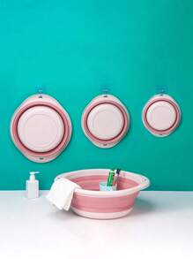 Chậu giặt gấp gọn di động Chậu rửa gấp du lịch bằng nhựa Chậu rửa gấp bền chắc Phòng tắm Nhà bếp Đồ dùng gia đình Chậu rửa gấp gọn di động Dùng cho gia đình Ký túc xá và sử dụng ngoài trời Để rửa chân Rửa tay thiết yếu cho ngày tựu trường - Nhiều màu - Xem 4