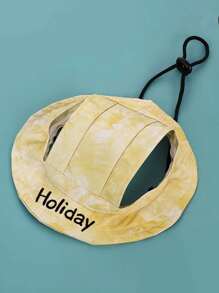 Customized Name Embroidered Dog Cap, Dog Sun Hat/Cap With Customized Name, Adjustable Dog Cap With Ear Holes, Gift For Pet Lovers Ornamental,Engraved Stylish,Fashion,Colorful,Vintage,Cute,Contracted,Cuties Custom,Unique,Customized,Personalized Pet For Anniversaries,For Birthdays - Multicolor - View 16