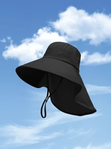 1pc Women's Summer Lightweight Breathable Foldable Wide-Brim Sun Hat, UPF Protection, Ideal For Outdoor/Work