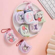 Sanrio 1 st Sanrio Doudou-notitieboek met Kuromi en mijn melodie-cartoon, een schattig notitieboek dat ideaal is om te delen, stickers en een agenda voor de start van het schooljaar