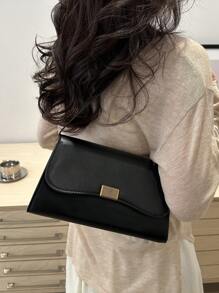 2025 Niche Design Bag, High-End Stylish Minimalist Baguette Handbag,Versatile Tote & Shoulder Bag