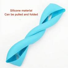 1 件防滑硅胶方向盘保护套，汽车方向盘保护套，防滑弹性拉伸汽车方向盘套