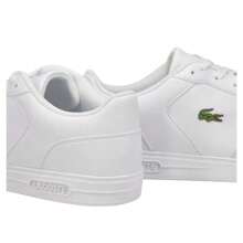 Tenis Lacoste T-BASE Blanco Para Hombre 100% Original - Blanco - Ver 4