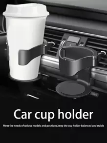 1pc Multifunctional Car Air Outlet Cup Holder-Tea Cup Holder-Beverage Rack-Car Ashtray Fixed Bracket