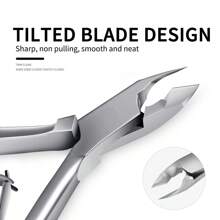 1pc Stainless Steel Cuticle Nipper, Nail Clipper, Nail Trimmer, Ingrown Toenail Clipper, Manicure Tool Set