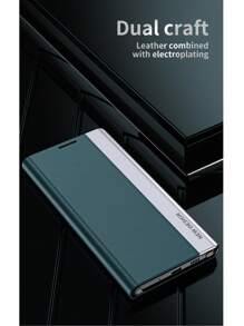 优质皮革翻盖保护壳适用于三星 S24Ultra S23Ultra Galaxy S24 S23 S22 S21 S20 S10 S9 S8 FOLD2 FOLD3 FOLD 4 FOLD 5 FOLD 6、Apple、11Ultra Plus，适用于三星 Galaxy A12 A13 A14 A35 A52 A53 A54 A55、Galaxy NOTE 8 NOTE9 NOTE10 NOTE20，适用于 6 7 X 11 12 13 13pro 13promax 14 14pro 14promax 15 15pro 15promax 16 16pro 16promax 系列防水防震防摔防刮 - 綠色-皮套 - 查看 4