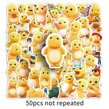 50 pegatinas divertidas y lindas hechas a mano Nailong, DIY para teléfonos, portátiles, monopatines, graffiti creativos, autos y motocicletas - Multicolor - Ver 8