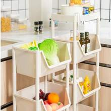 Mały stojak na wózek, domowy stojak na przekąski, wielowarstwowy regał do przechowywania książek w salonie, mobilny kosz na owoce i warzywa do kuchni, dekoracja zewnętrzna