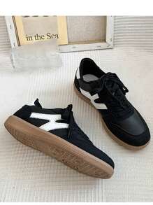 2025 Neue Damen Flat Sneakers Lässig Trainer