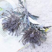 1PC/3PCS Artificial Plants Crab Claw Chrysanthemum Corn Poppy Vase For Autumn Decorations Outdoor Garden Wedding Home Dining Room Bedroom Decorations, Festival Birthday Party Accessories, Wedding Venue Background Decorations Gifts Graduation - Grey - View 8