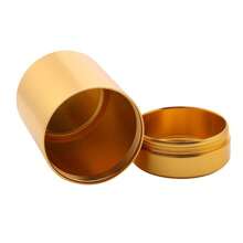 Mini Metal Box, Stainless Steel Tea Can, Small Travel Portable Container, Sugar Coffee Can, Organizer, Protein Container, Vase