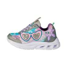 Girls' Tennis Shoes Model TIME 2432-4 - Vibrant Style And Exceptional Comfort For Little Adventurers - 銀色 - 查看 2