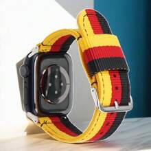 Apple Strap Elastisch Nylon Canvas Compatibel met Apple Watch 38mm40mm41mm Waterdicht en ademend Multi-Color Optioneel