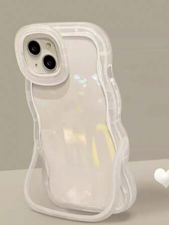 1 件加厚波浪纹理双支架奶油色手机壳适用于 11、11 Pro、11 Pro Max、12、12 Pro、12 Pro Max、13、13 Pro、13 Pro Max、14、14 Pro、14 Plus、14 Pro Max、15、15 Pro、15 Plus、15 Pro Max、16、16 Pro、16 Plus、16 Pro Max、17、17 Pro、17 Air、17 Pro Max