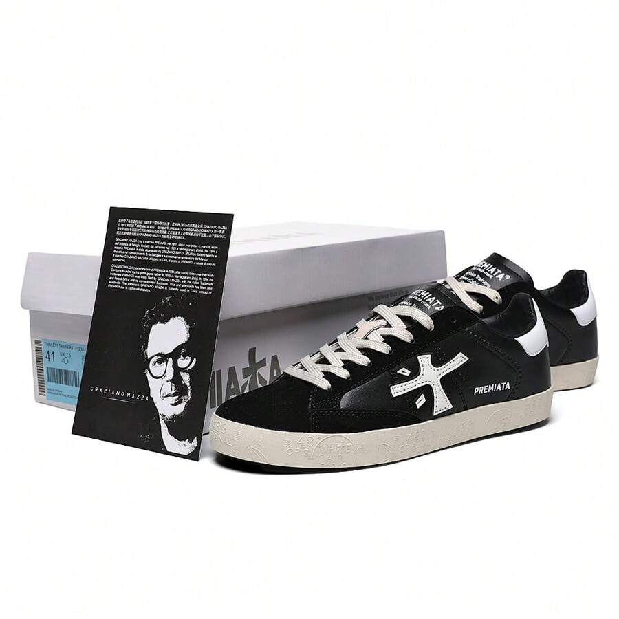 Premiata 男士休闲运动鞋时尚休闲鞋户外运动鞋跑步鞋，适合送礼、礼品、学生、学校、跑步