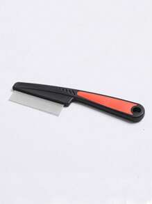 1pc Anti-Dandruff Super Dense Tooth Fine Comb, Scalp Cleaner, Lice And Nit Removal Tool, Hair Clips, Hair Accessories, Back To School Supplies - Multicolor - View 4