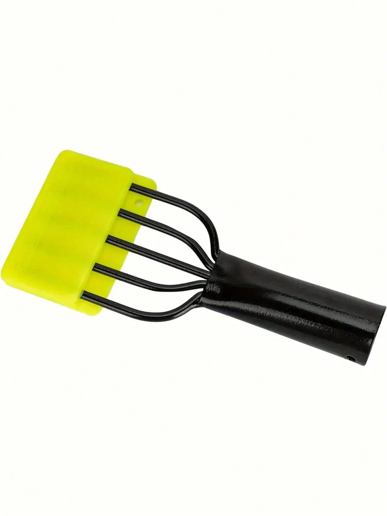 5-Prong Spring Steel Fish Spear Head With Black Tube And Barbs, Rust ...