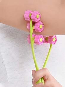 2pcs/1pc 面部按摩器，面部按摩滚轮，小型 V 脸按摩器，美容按摩工具，面部按摩滚轮，V 线提升紧致，肌肉放松