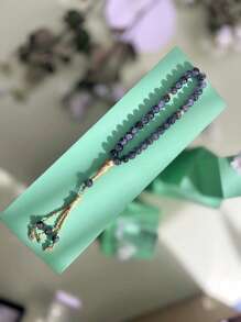 1pc 33pcs 10mm Handmade Beaded Bracelet, Muslim Prayer Beads