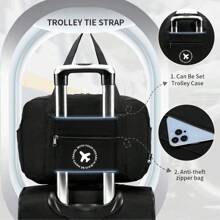 Bolsa de cabina 40x20x25 Ryanair, bolsa de viaje plegable, equipaje de mano, bolso ligero para debajo del asiento, maleta, bolso de mano, bolso para la escuela, accesorios escolares