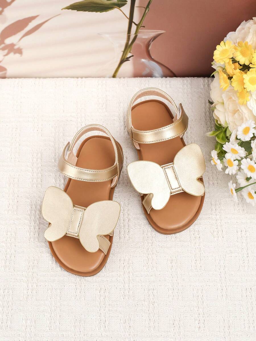 Golden Kids 婴儿/幼儿女孩夏季凉鞋 - 金色 - 查看 1