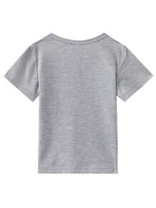 Customized T-Shirt With Your Text And Graphic Design, Young Boy Summer Tee