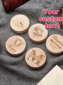 1/3/Customizable Bamboo Bottle Opener With Name And Date, Suitable As Wedding Gifts, Can Be Used As Handmade Magnetic Bottle Opener, Fridge Magnet, Wedding Favors, Multi-Functional Wooden Bottle Opener Suitable For Guests, Ideal Wedding Souvenirs