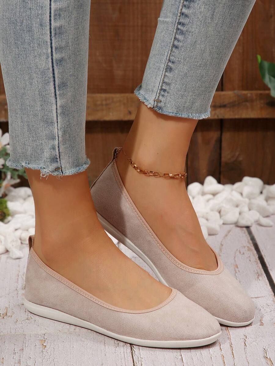 Women's Casual Fashion Elegant Minimalist Soft Comfortable Classic Versatile Slip-On Flat Loafers