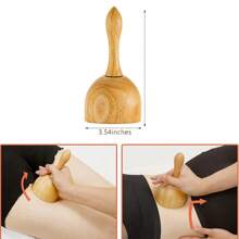 Wood Massage Tools,Wooden Maderoterapia Cellulite Massage Roller Lymphatic Drainage Health Care For Neck Leg Back Arm - 5 - View 1