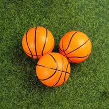 3Pcs/10Pcs 4cm Cat Toys Balls - Basketball, Soccer Ball, Mini Basketball, Bouncy Balls, Assorted Colors