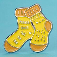 1pc Unique Zinc Alloy Creative Enamel Badge Brooch For Men And Women - Fashion Accessory Pin For Backpacks, Hats And Jackets - Perfect Birthday Gift For Friends And Family