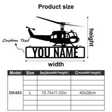 One Custom-Designed Metal Wall Hanging Featuring Airplanes, Helicopters, Fighter Jets, Pilots, And Aviation Themes - Customizable With Name, Date, And Text - Airplane Silhouettes And Cityscapes, Badges And Military Aircraft Gifts, Perfect For Birthdays And Graduations. - Multicolor - View 56