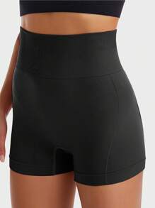 3pcs Women Seamless Soft Breathable Yoga Shorts, Suitable For Fitness, Cycling, Running, Exercising - Multicolor - View 4