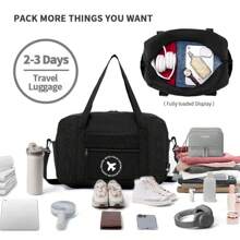 Bolsa de cabina 40x20x25 Ryanair, bolsa de viaje plegable, equipaje de mano, bolso ligero para debajo del asiento, maleta, bolso de mano, bolso para la escuela, accesorios escolares