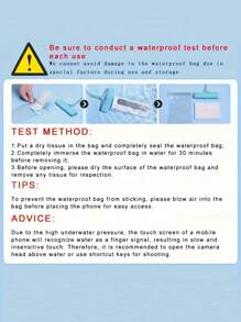 2 Stücke wasserdichte Handytasche, wasserdichte Handytasche mit Touchscreen, geeignet für Strand, Kreuzfahrt und Reisen, Schwimmen, Rafting, Radfahren, Bergsteigen, Camping, Wandern, Unterwasserfotografie, Tauchen, spezielles Regenschutz-Handyhülle für Outdoor, geeignet für alle Handy