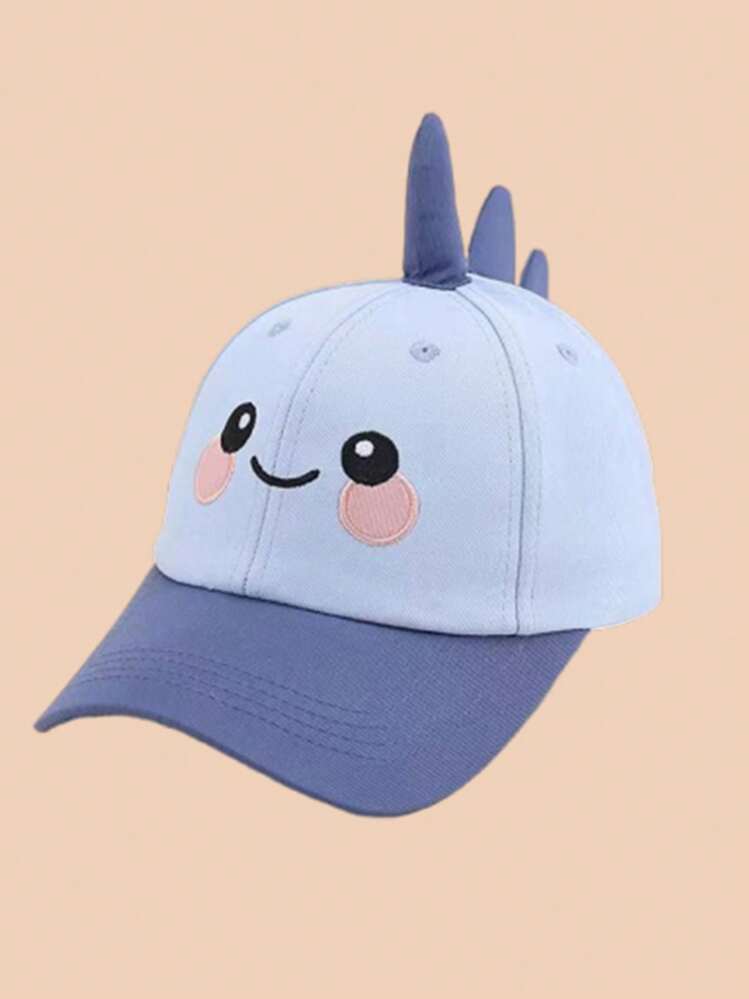 儿童帽子薄款轻便太阳帽卡通小鸭舌帽遮阳帽适合户外活动春秋季女童3-8岁 - 彩色 - 查看 12