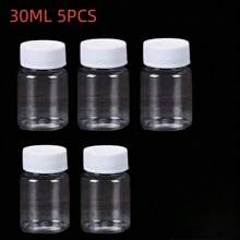 1pc 5Pcs 15 100ml Plastic Pill Bottles With Seal Caps - Ideal Empty Medicine Dispenser For Capsules Cosmetics And Storage Containers 50ML 30ML