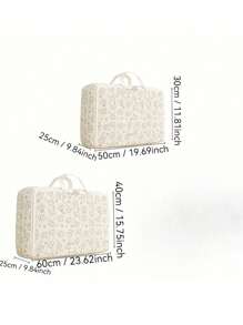 1 件大容量卡通旅行收纳袋 - 可折叠被子和衣物收纳袋，塑料搬家和包装袋 - 彩色 - 查看 11